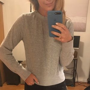 Cropped sweatshirt